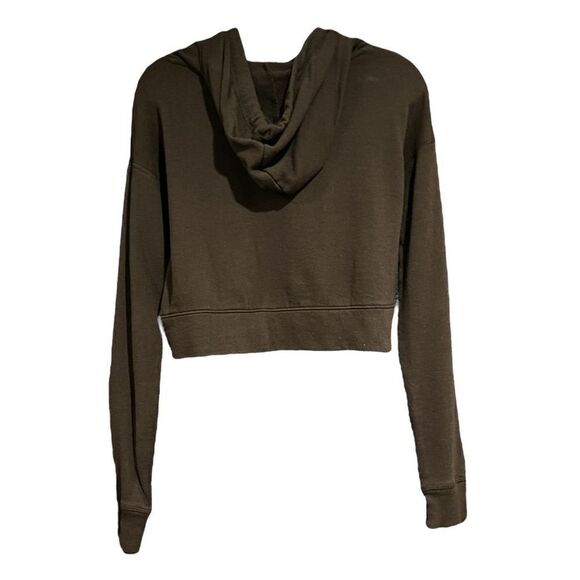 SO Black Cropped Hoodie Junior’s XS - Picture 2 of 3